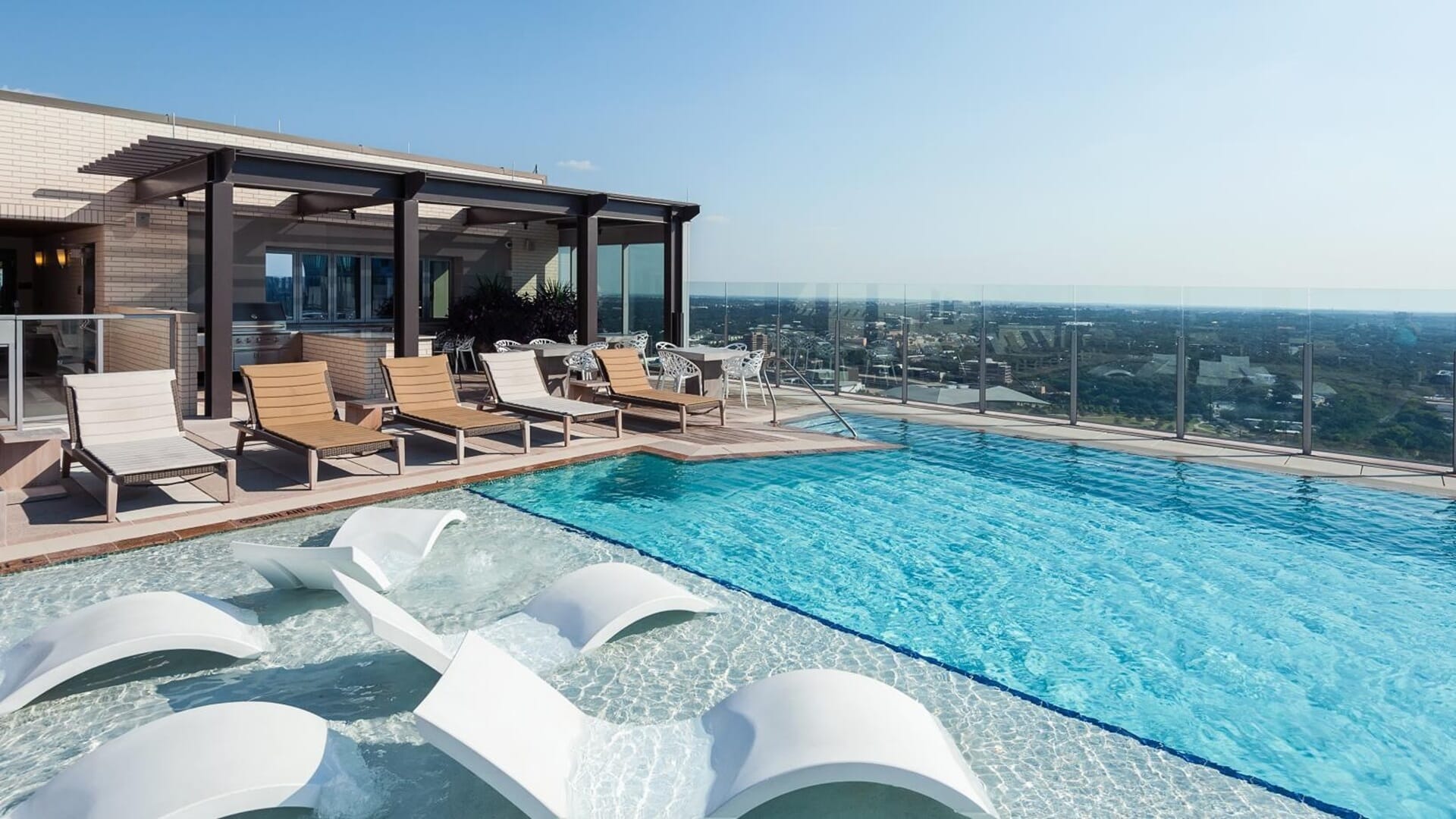 Image showcasing The Best Rooftop Apartment Pools in Downtown Austin